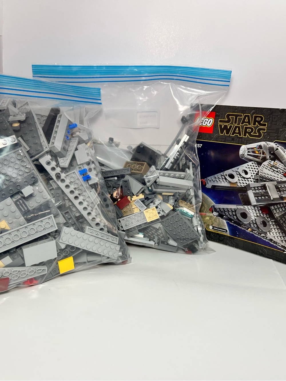 Lego Star Wars Gray and Blue Building Bricks Set